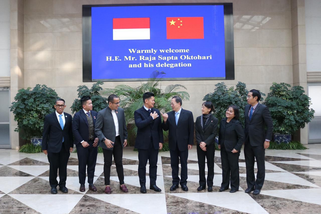 Pertemuan KOI dengan NOC Tiongkok di Tiongkok