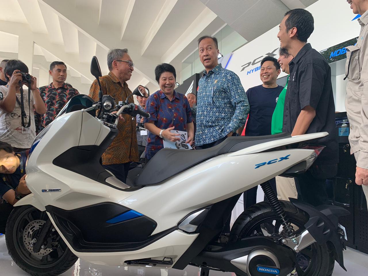 Honda PCK Hybrid di Booth Honda dalam IIMS Motobike Expor 2019