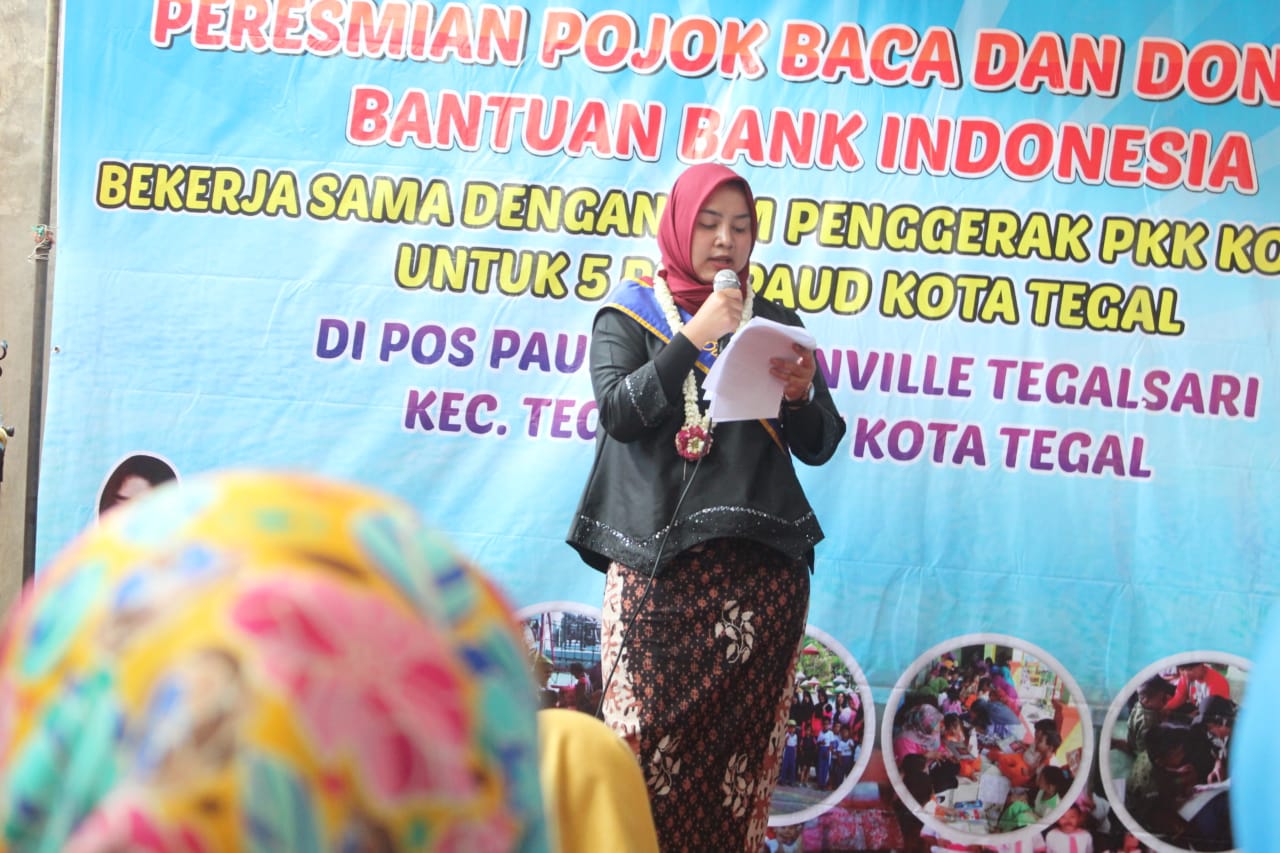 Tahun ini BI Tegal mentargetkan 3 BI Corner. Dilengkapi dengan fasilitas ruang baca nyaman, peralatan multimedia, buku dan e-book. 