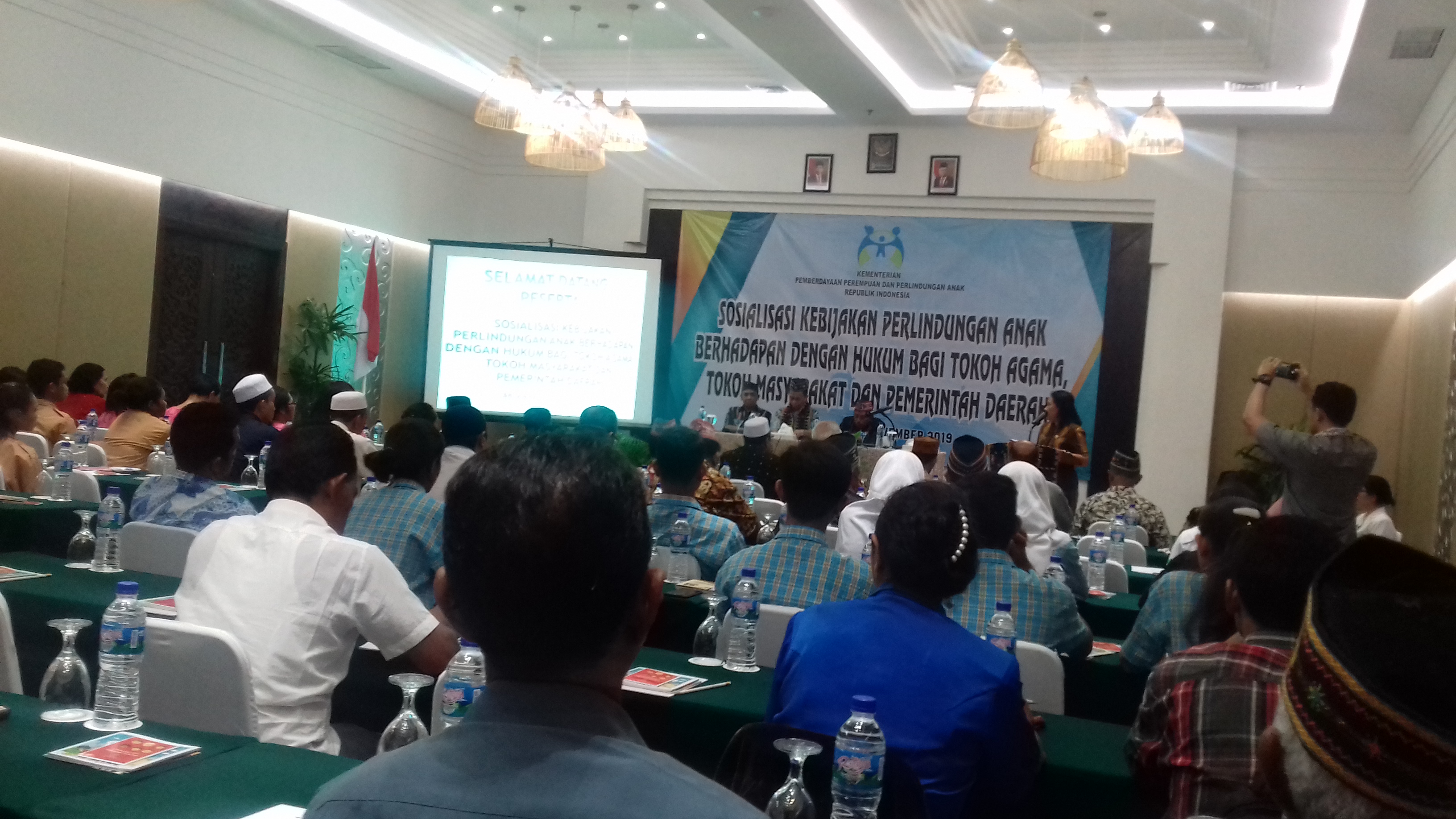 Deputi Bidang Perlindungan Anak Kementerian PPPA, Nahar meminta semua pihak untuk mencegah anak berurusan dengan hukum. 