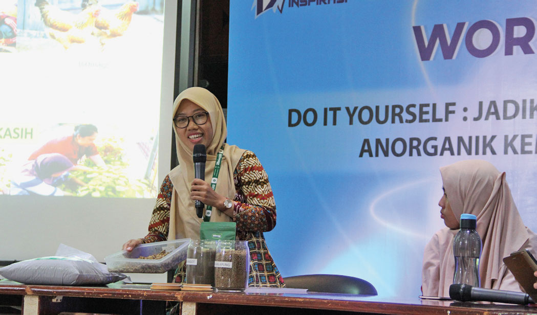 diskusi bertajuk Jadikan Sampah Organik dan Anorganik kembali Bermanfaat, di Gedung Media Group, Kedoya, Jakarta, kemarin