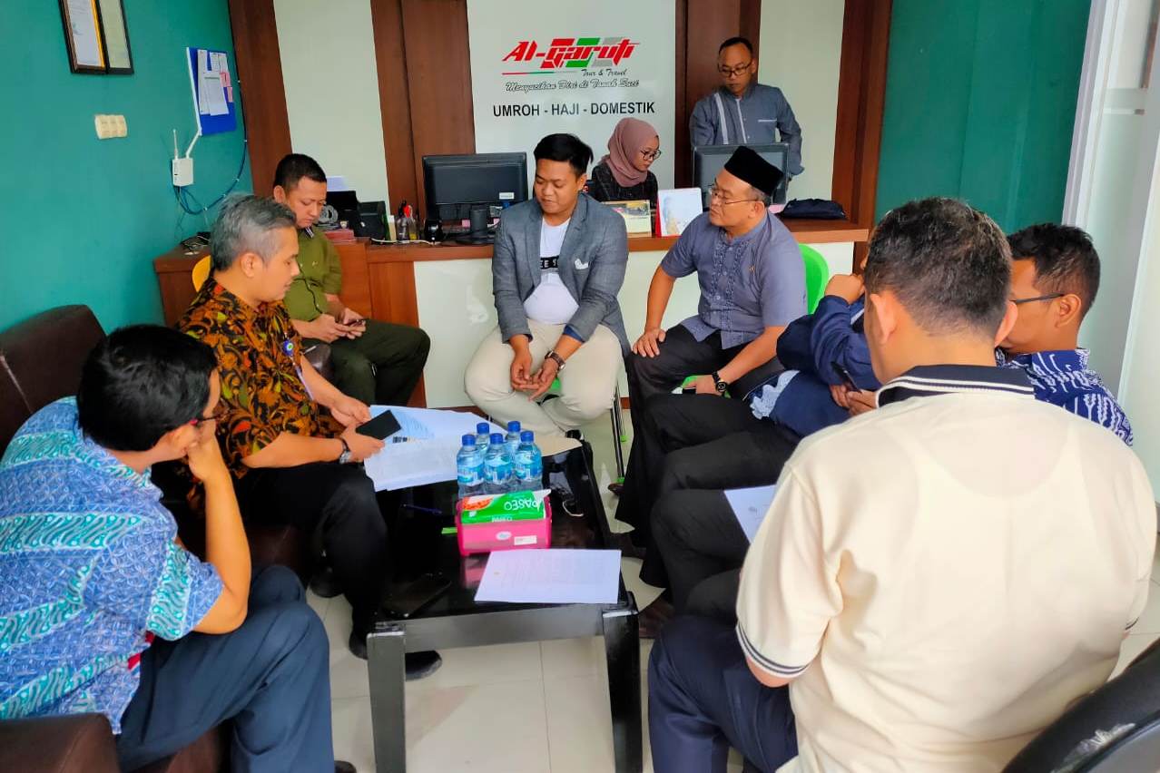 Satgas Umrah saat melakukan inspeksi