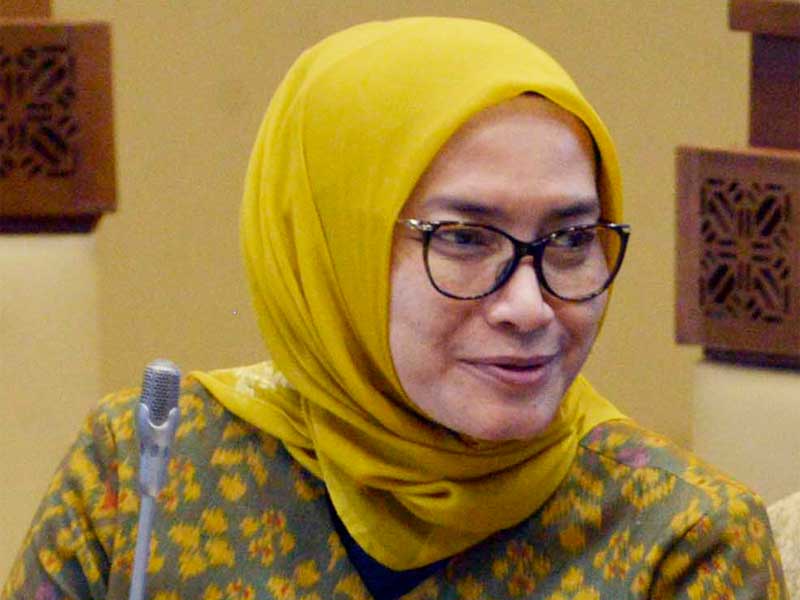 Komisioner KPU Evi Novida Ginting.