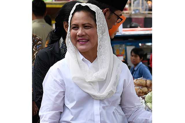 Ibu Negara Iriana Joko Widodo berencana turut serta dalam Jalan Sehat Keluarga Indonesia 2019.. 