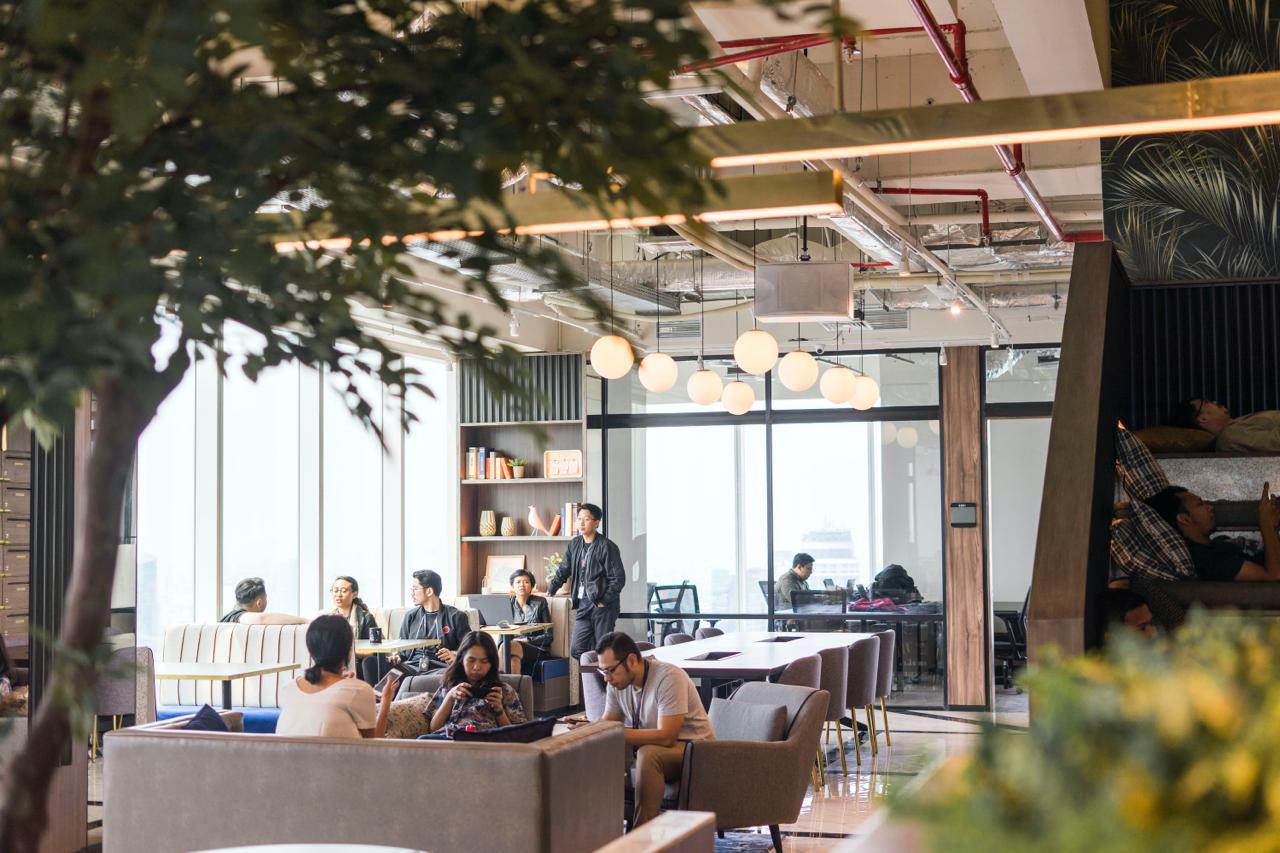 GoWork kini sedang melaju pesat seiring dengan pertumbuhan industri coworking. 
