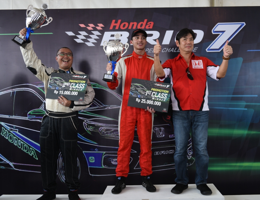 Sepanjang musim ini, Amato berhasil finis terdepan sebanyak lima kali dari total tujuh seri dalam ajang Honda Brio Speed Challenge.