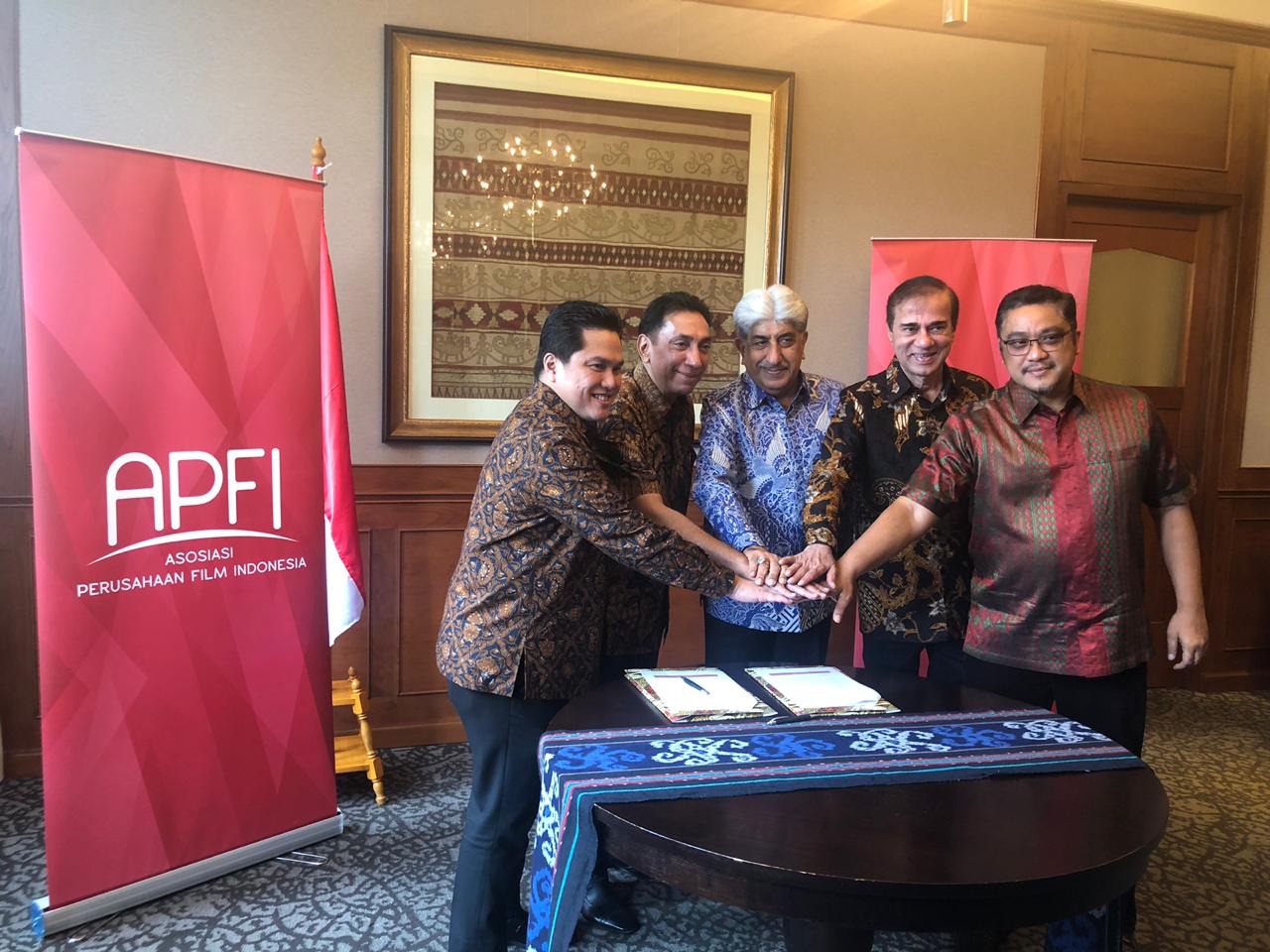 Anggota AFPI dan anggota Kehormatan APFI siap menjadi APFI sebagai lokomotif perfilman Indonesia. 