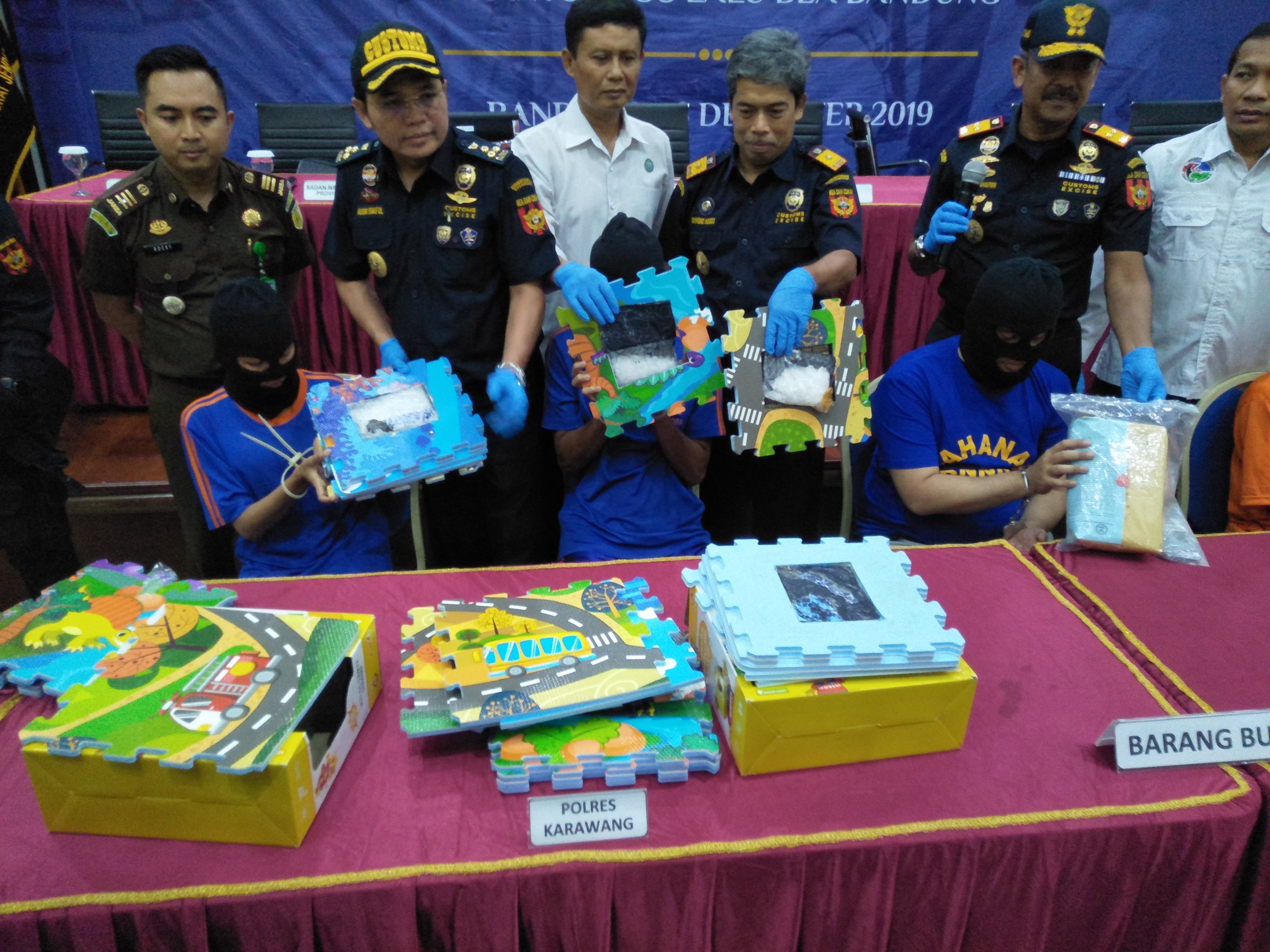 Bea Cukai Gagalkan Penyulundupan Narkotika Lewat Mainan 
