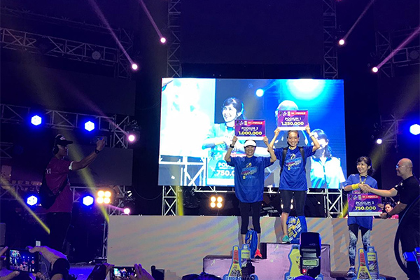 Penganugerahan pemenang Indonesia Night Run 2019