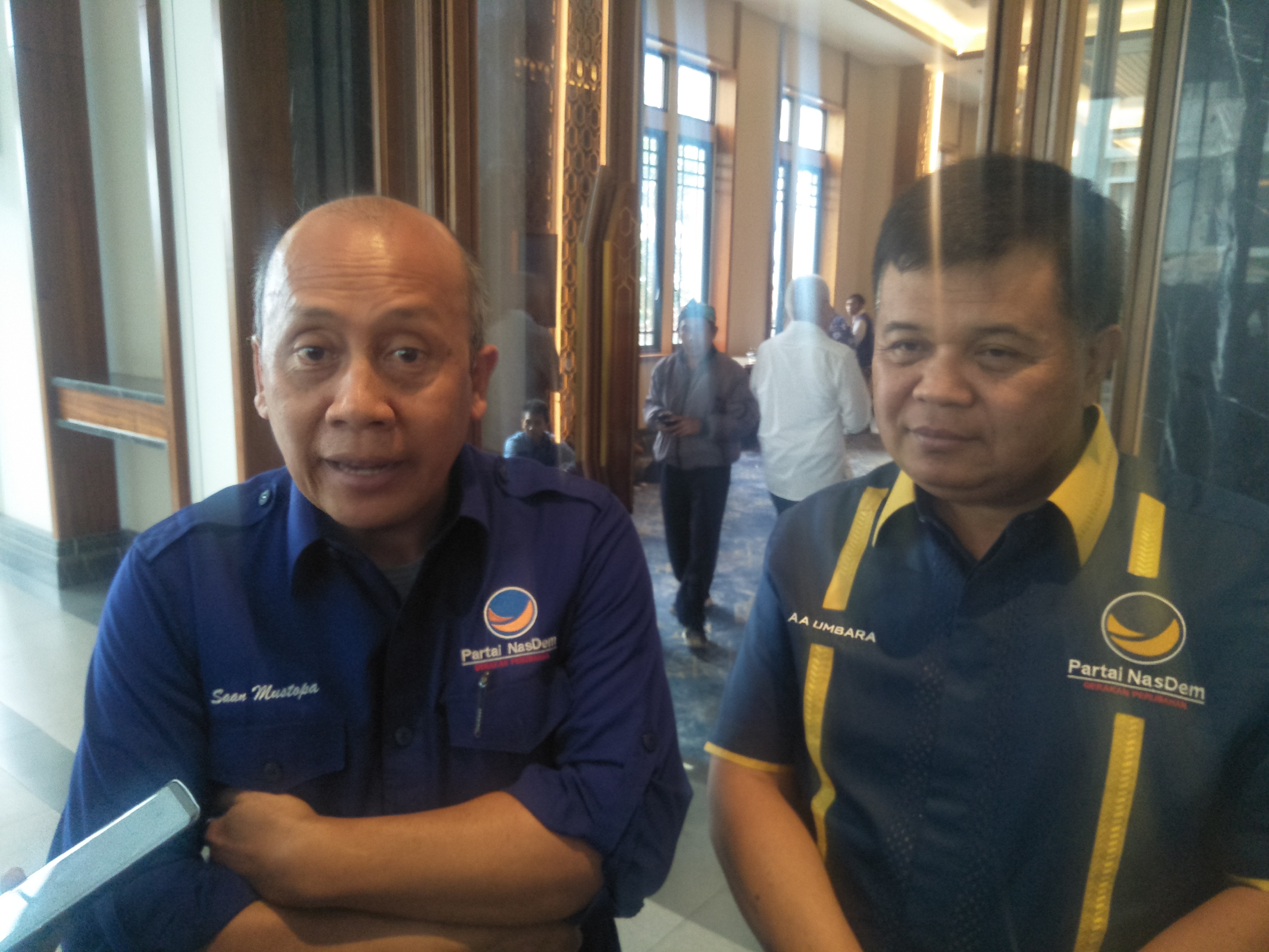 Ketua DPW Partai NasDem Provinsi Jawa Barat Saan Mustopa