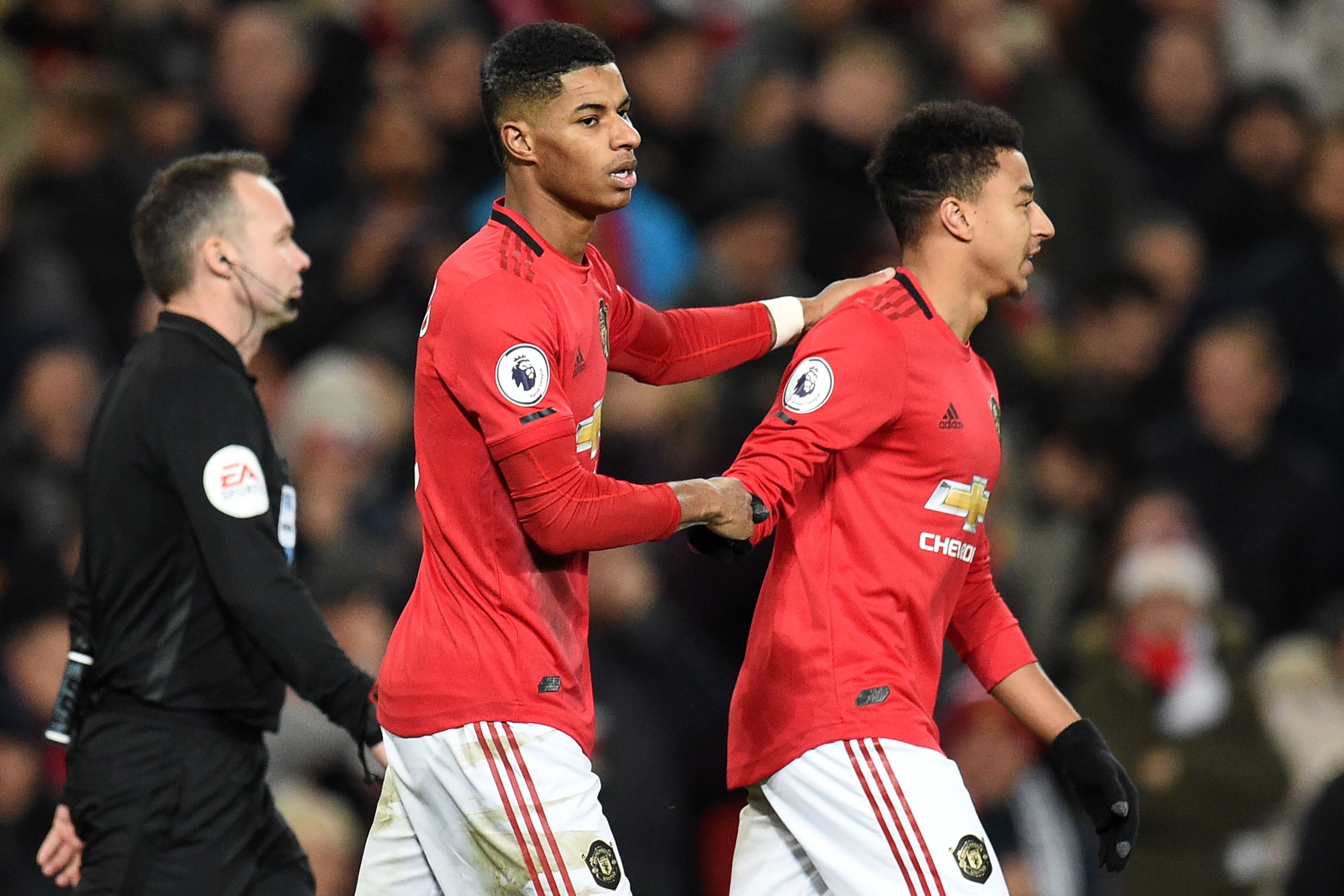 Dua Gol Rashford Akhiri Bulan Madu Mourinho di Spurs