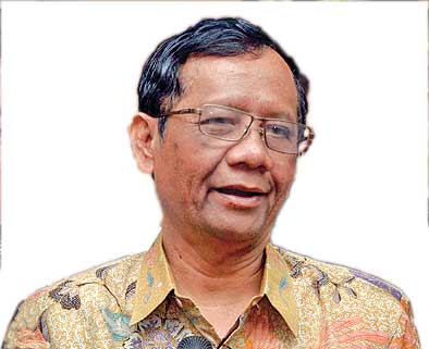 Menkopolhukam, Mahfud MD.