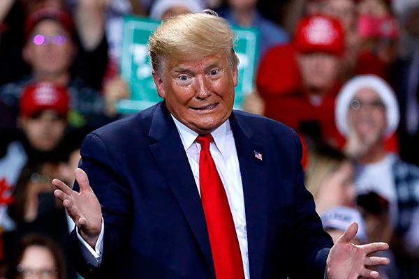 Presiden Amerika Serikat Donald Trump