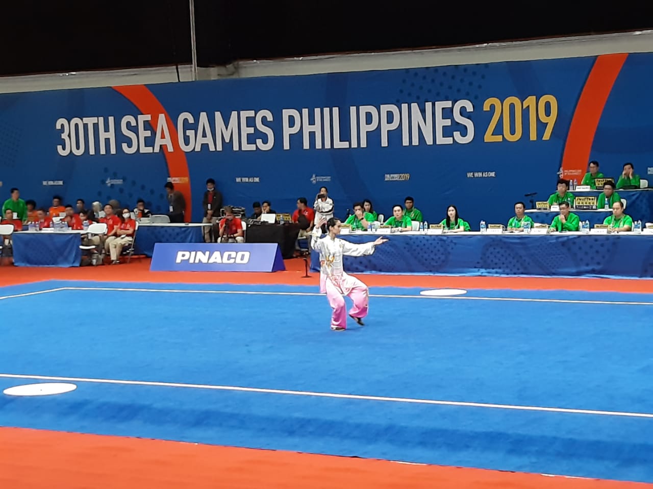 Atlet Wushu Indonesia Alexandra Calista Setiawan