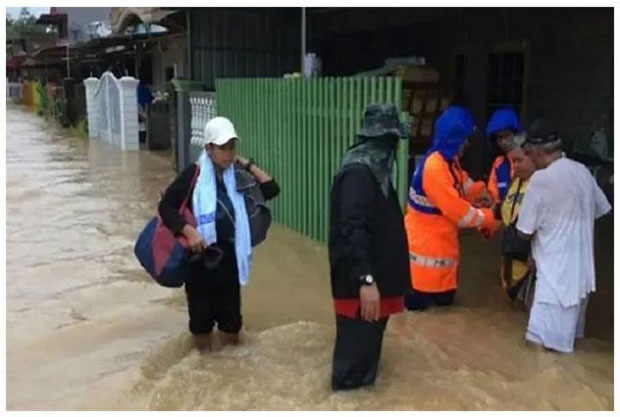7.000 Orang masih Mengungsi di Pusat Bantuan Banjir Johor