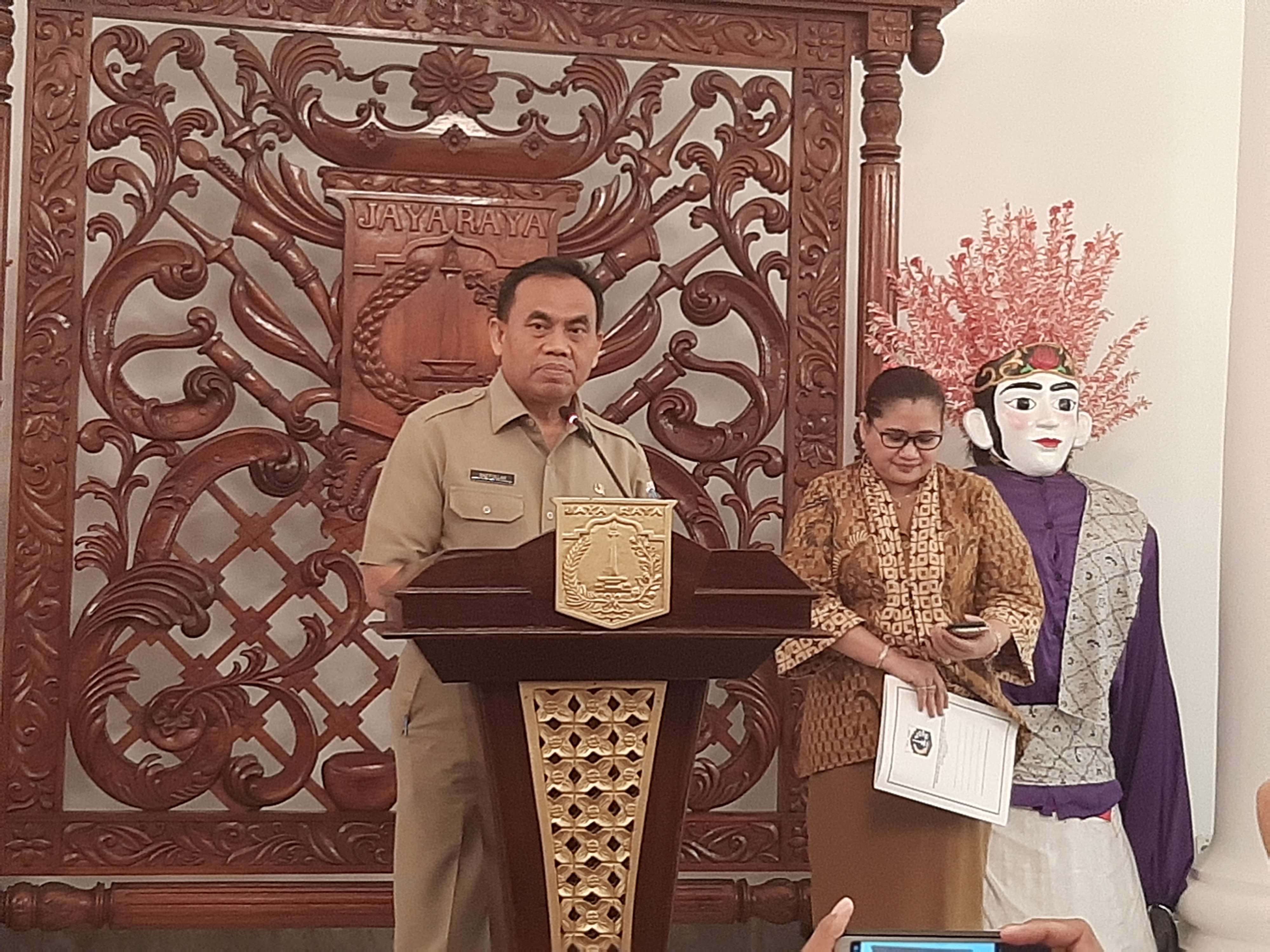 Sekretaris DKI Jakarta Saefullah