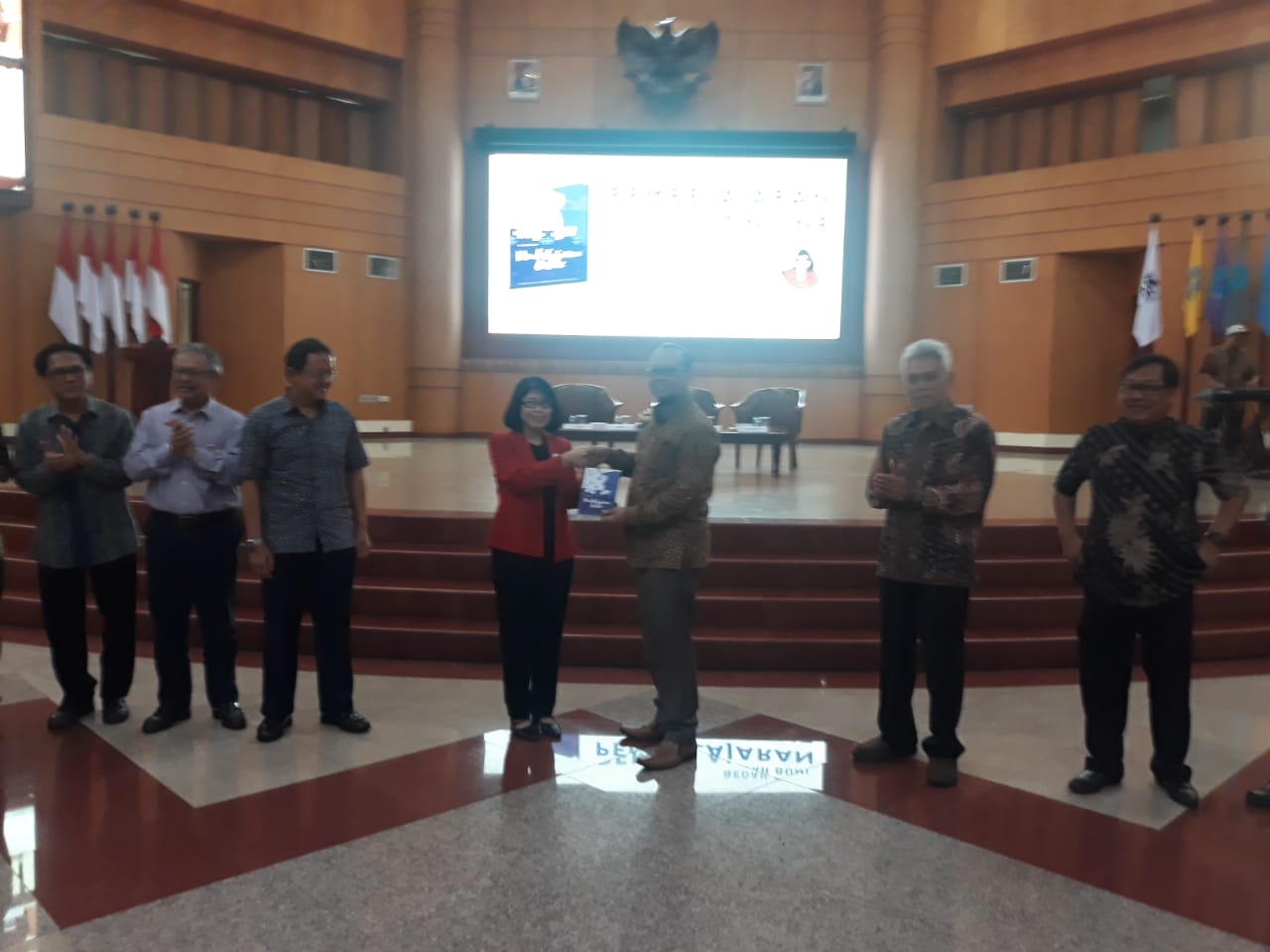 Peluncuran buku Guru Besar UT