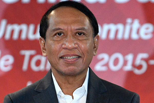 Menteri Pemuda dan Olah­raga (Menpora) Zainudin Amali 