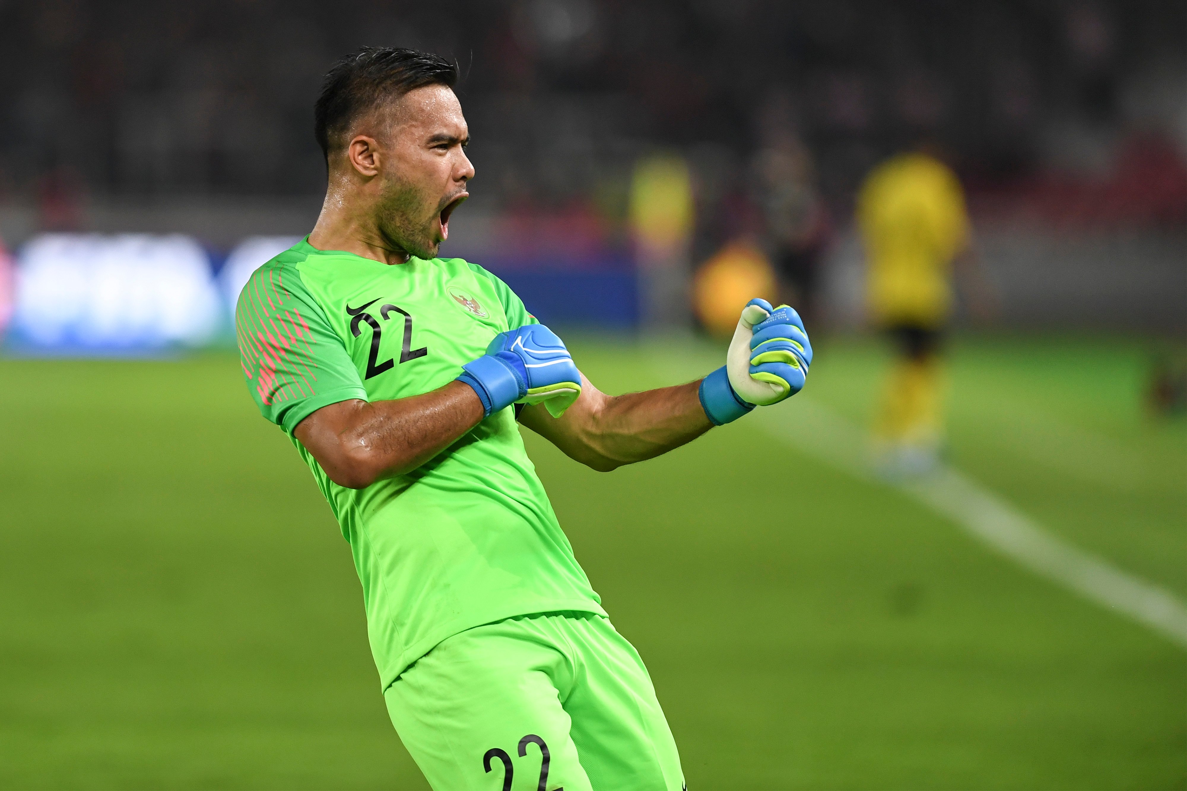 Kiper Persija dan Timnas Inodnesiqa Andritany Ardhiyasa