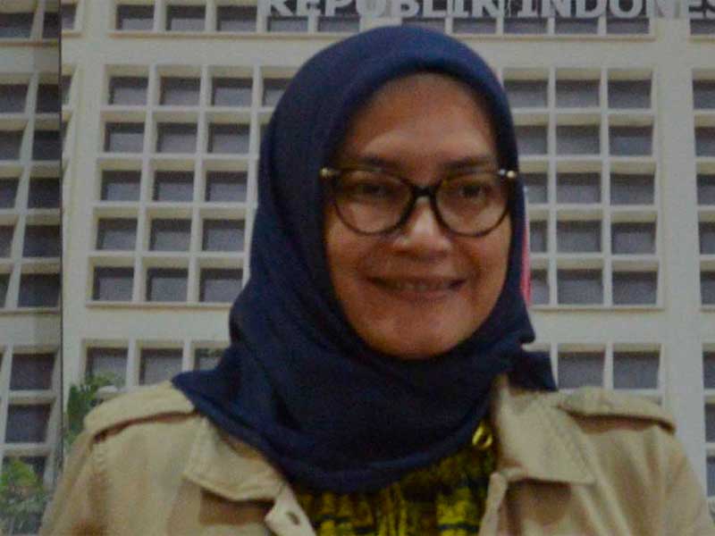 Komisioner KPU Evi Novida Ginting Manik.
