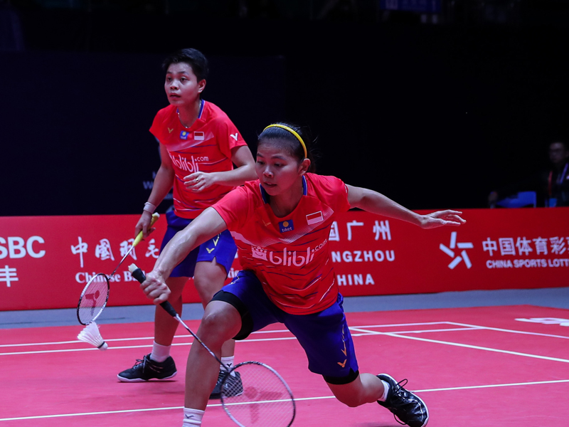 Ganda putri Indonesia Greysia Polii/Apriyani Rahayu