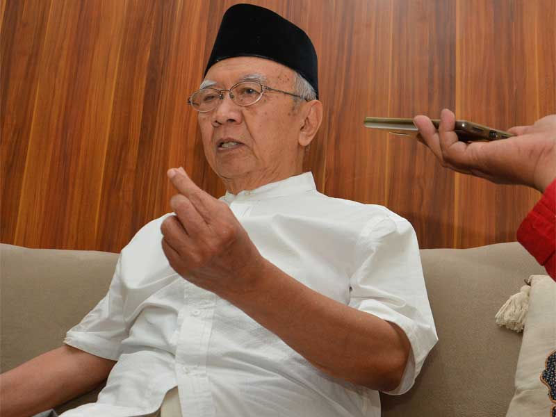 Tokoh senior Nahdlatul Ulama (NU) Salahuddin Wahid.