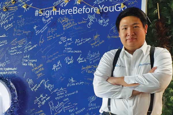 CEO Mbiz.co.id, Rizal Paramarta.