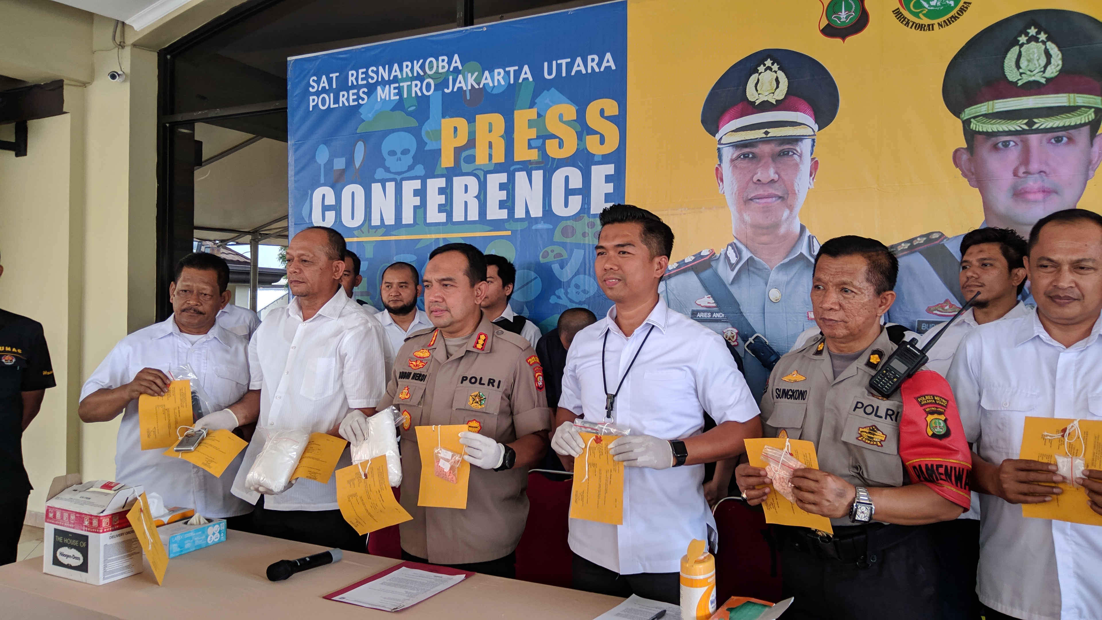 Tangkap Dua Bandar Narkoba, Polisi Klaim Selamatkan 21 Ribu Jiwa