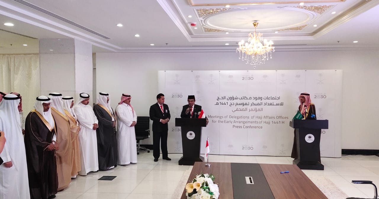 Menteri Agama  Fachrul Razi melobi Pemerintah Arab Saudi agar menetapkan 231 ribu sebagai kuota dasar haji Indonesia. 