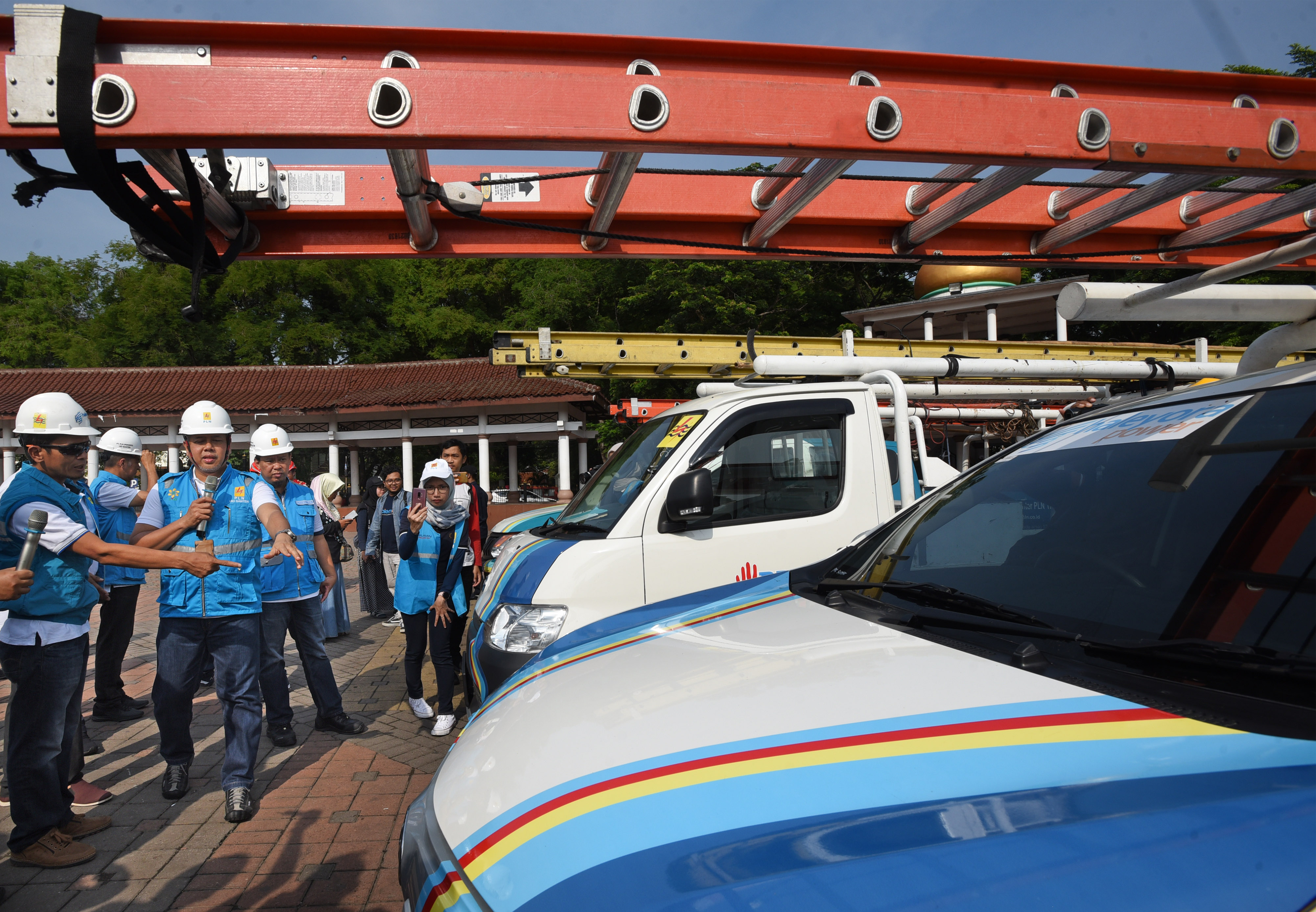 PT PLN melakukan apel siaga mengecek kesiapan pasokan listrik menjelang Natal dan Tahun Baru 2020