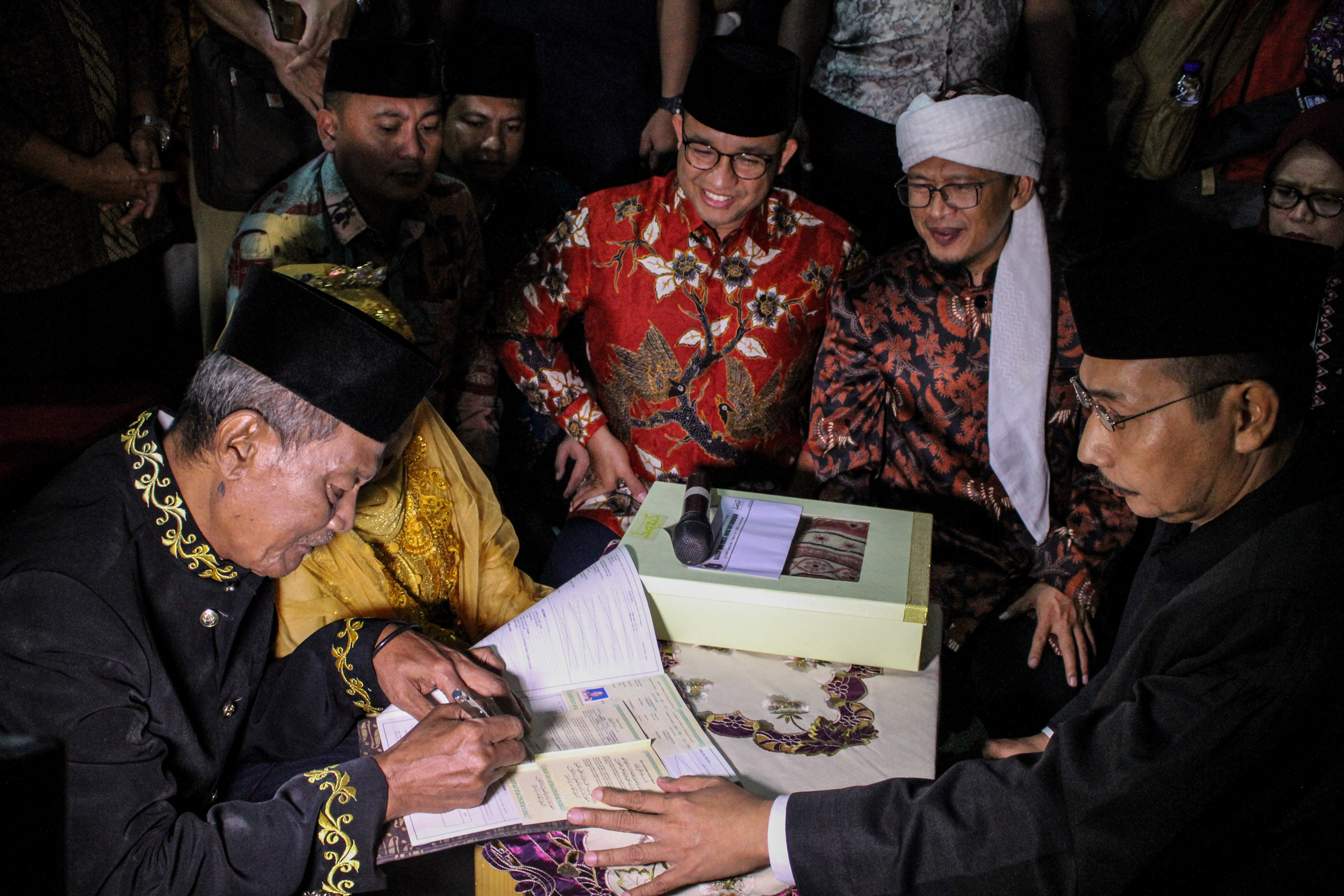 Suasana nikah massal tahun lalu