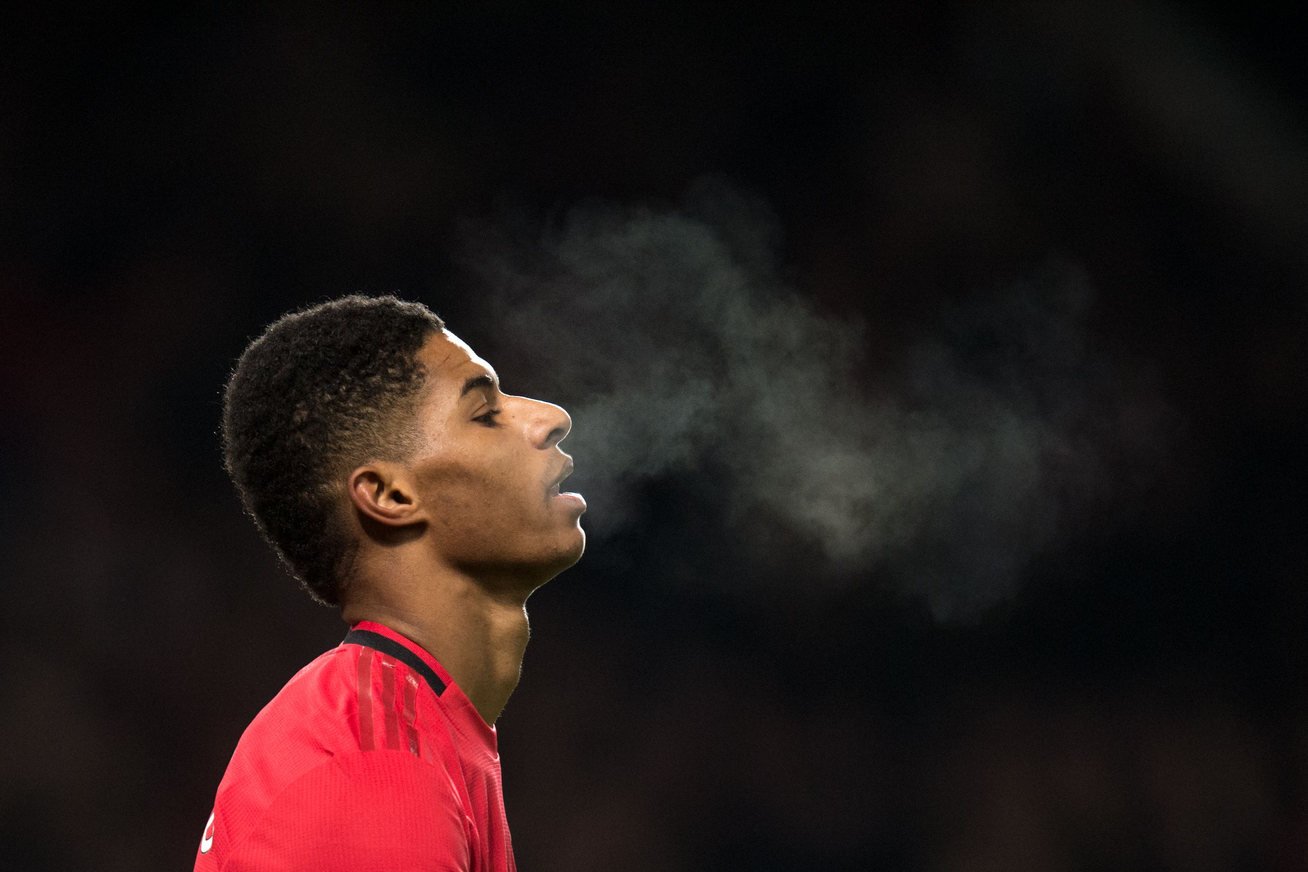 Marcus Rashford yang tengah subur diharapkan bisa melanjutkan performanya saat menghadapi Man City