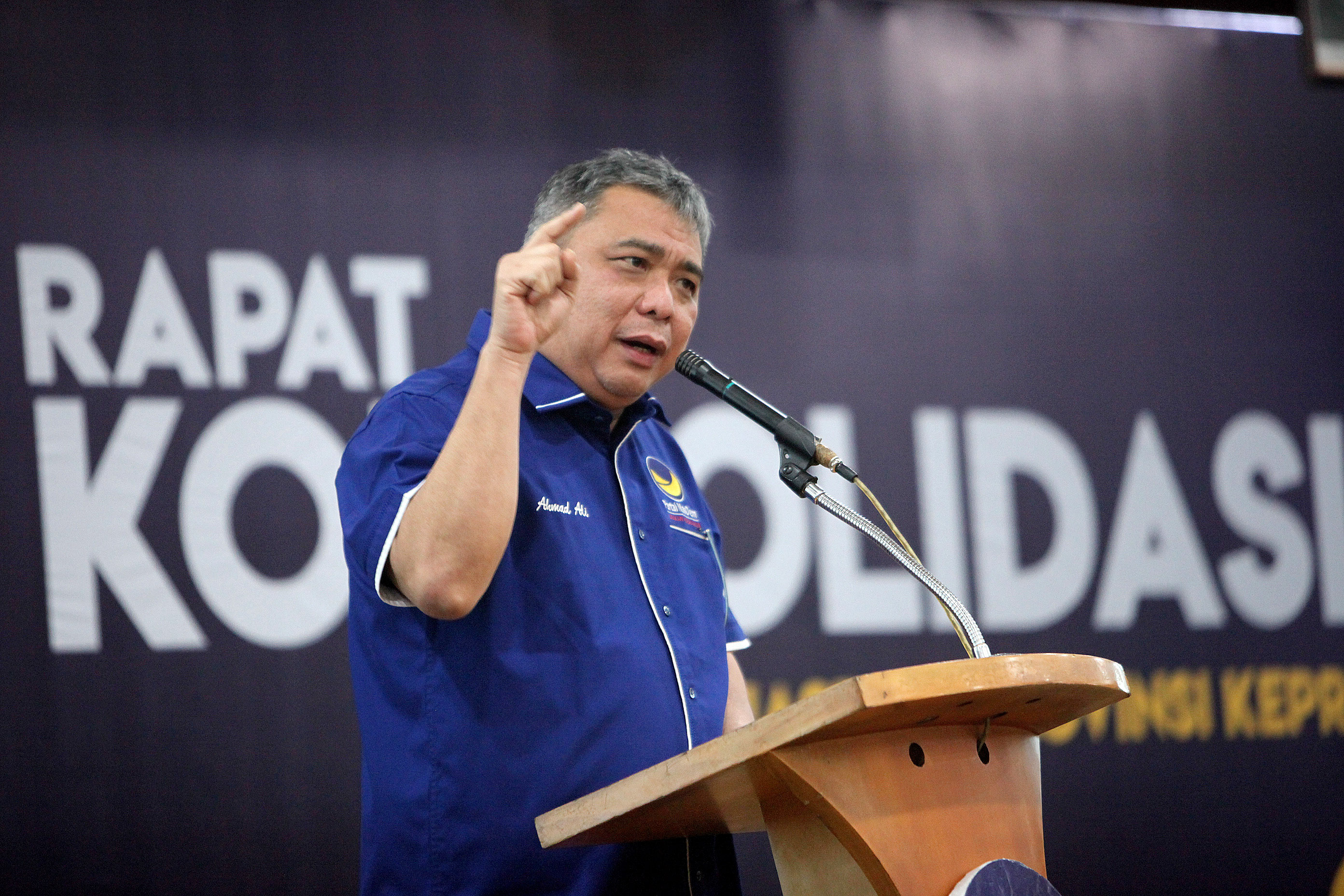 Ketua Fraksi NasDem di DPR Ahmad Ali 