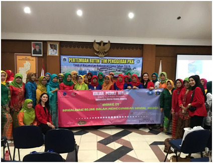 Kuliah Peduli Negeri (KPN) diselenggarakan mahasiswi Universitas Mercu Buana Jakarta. 