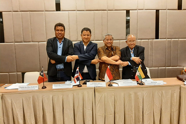 Virgilio da Silva Guteres (Timor Leste), Chavarong Limpattamapannee (Thailand), Mohammad Nuh, U Ohn Kyaing (Myanmar)