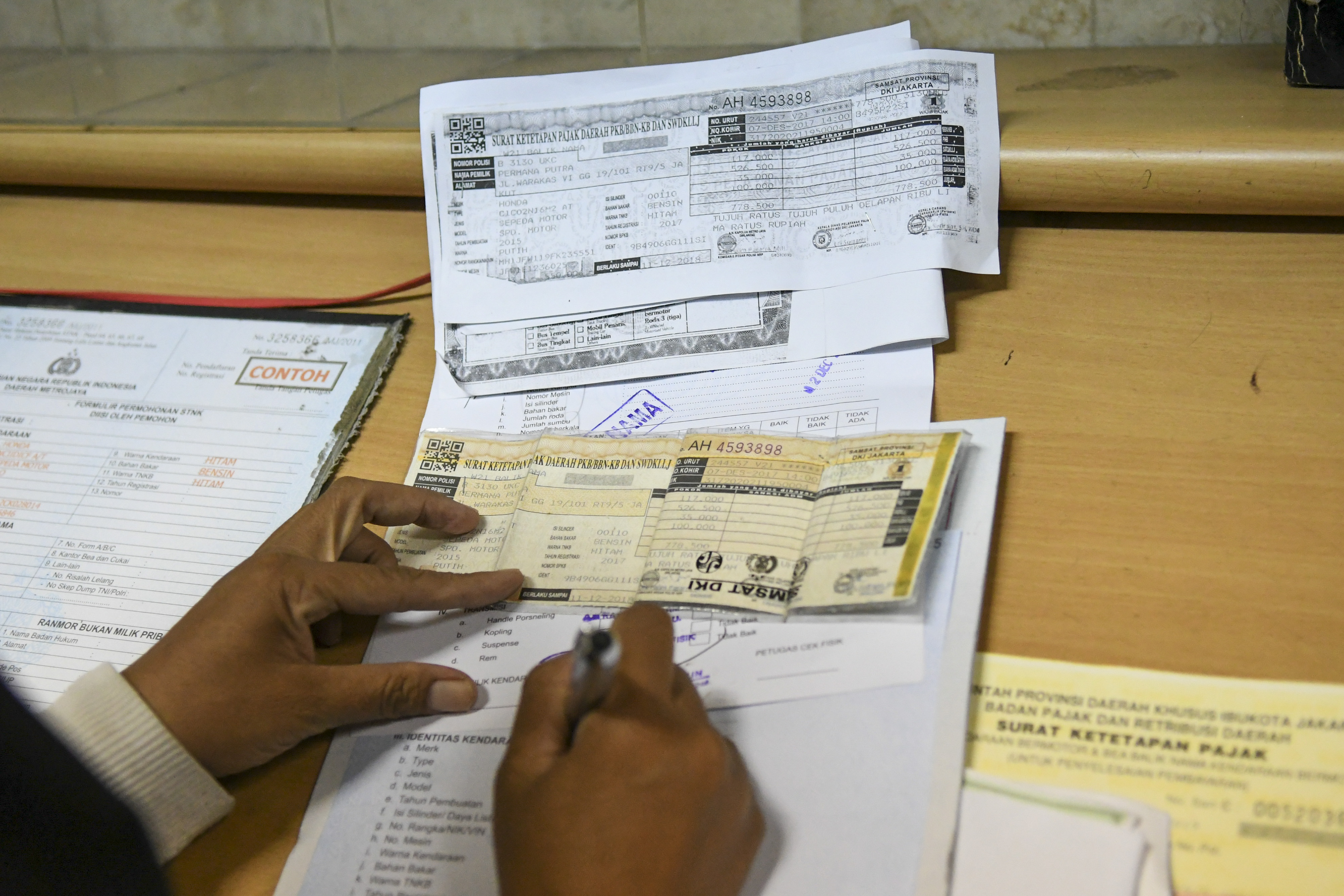 Pemutihan pajak kendaraan bermotor