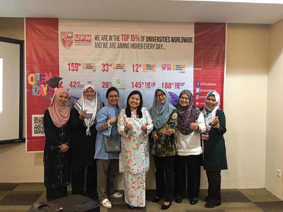 Open Day University Putra Malaysia (UPM) 2019 yang digelar di Whiz Prime Hotel, Kota Malang, Jawa Timur, pada Jumat (20/12).  