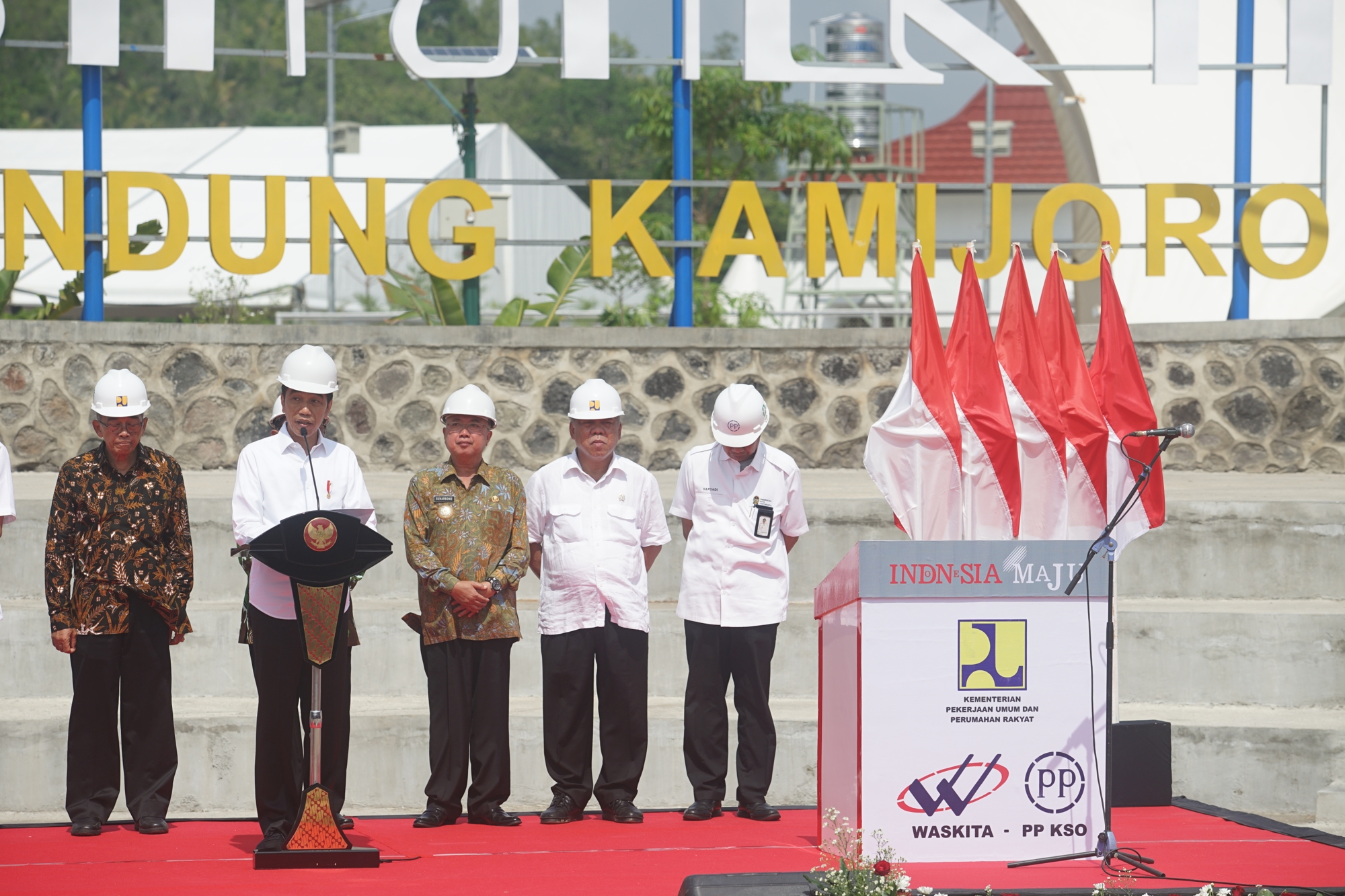 Presiden Akan Resmikan Bendung Kamijoro Hari Ini