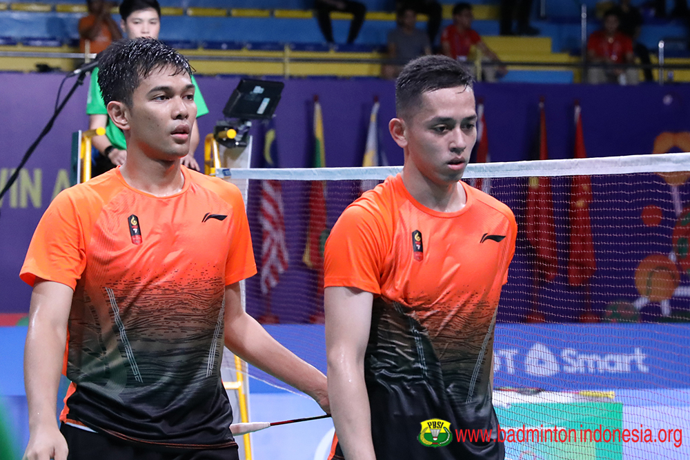 Pasangan Indonesia Fajar Alfian/Muhammad Rian Ardianto kembali ditaklukan pasangan Malaysia Aaron Chia Teng Fong/Soh Wooi Yik.