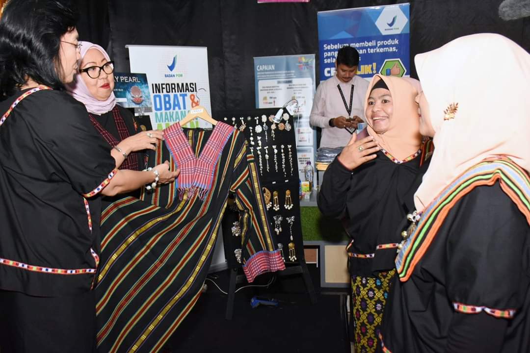 Kekayaan alam dan budaya Nusa Tenggara Barat dipamerkan di Kementerian Perindustrian, Jakarta, 2-6 Desember 2019. 