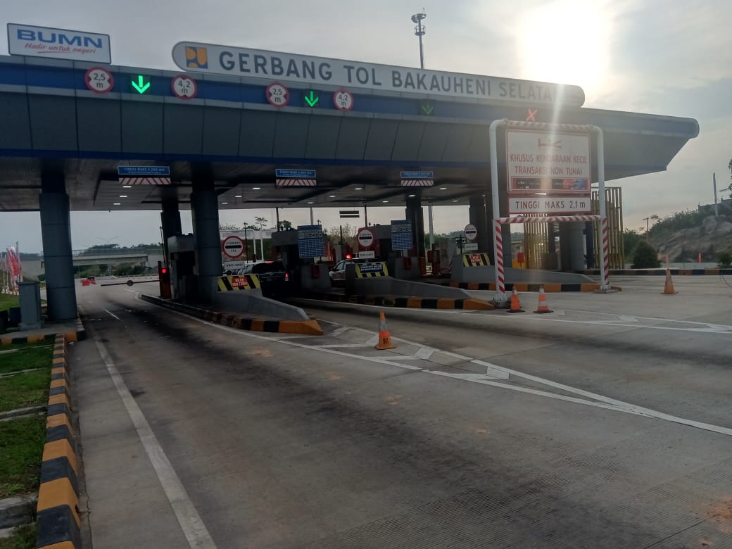 Arus Balik Natal, Volume Lalin Tol Trans Sumatra Tembus 651 Ribu Kendaraan