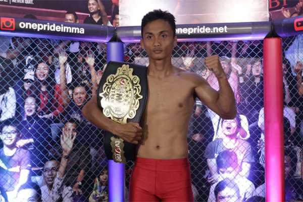 Gunawan Sutrisno Putra berhadapan dengan Sunny Khatri (India) dalam laga internasional FN 35 One Pride, akhir pekan ini.