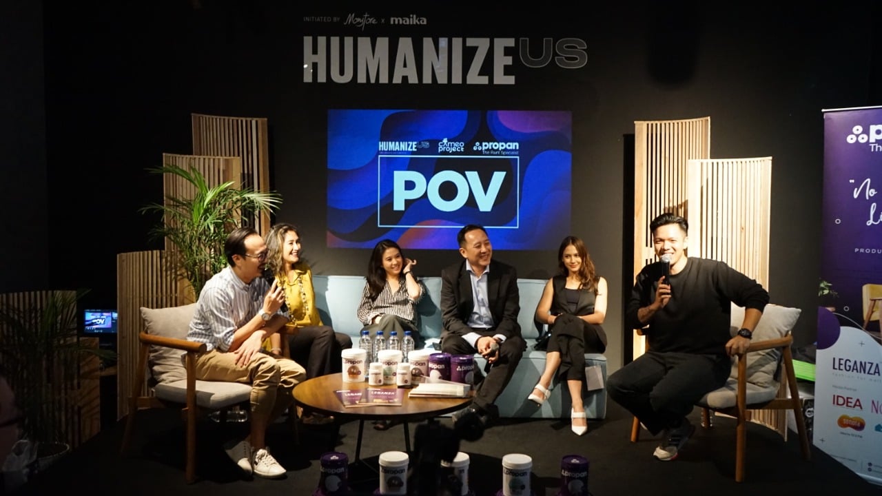 Acara talkshow yang mengangkat tema mengenai desain interior di sebuah televisi swasta.