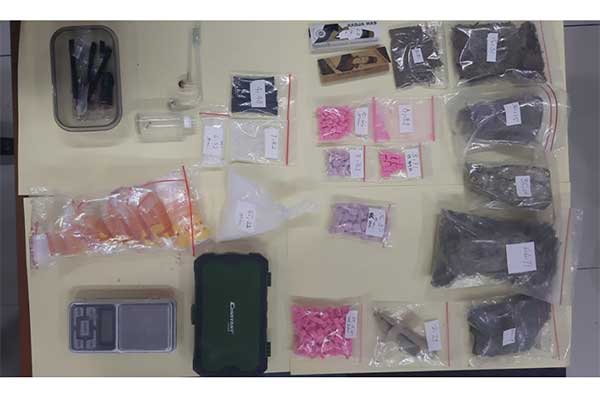 Barang bukti narkoba yang diamankan oleh petugas Polda Metro Jaya. 