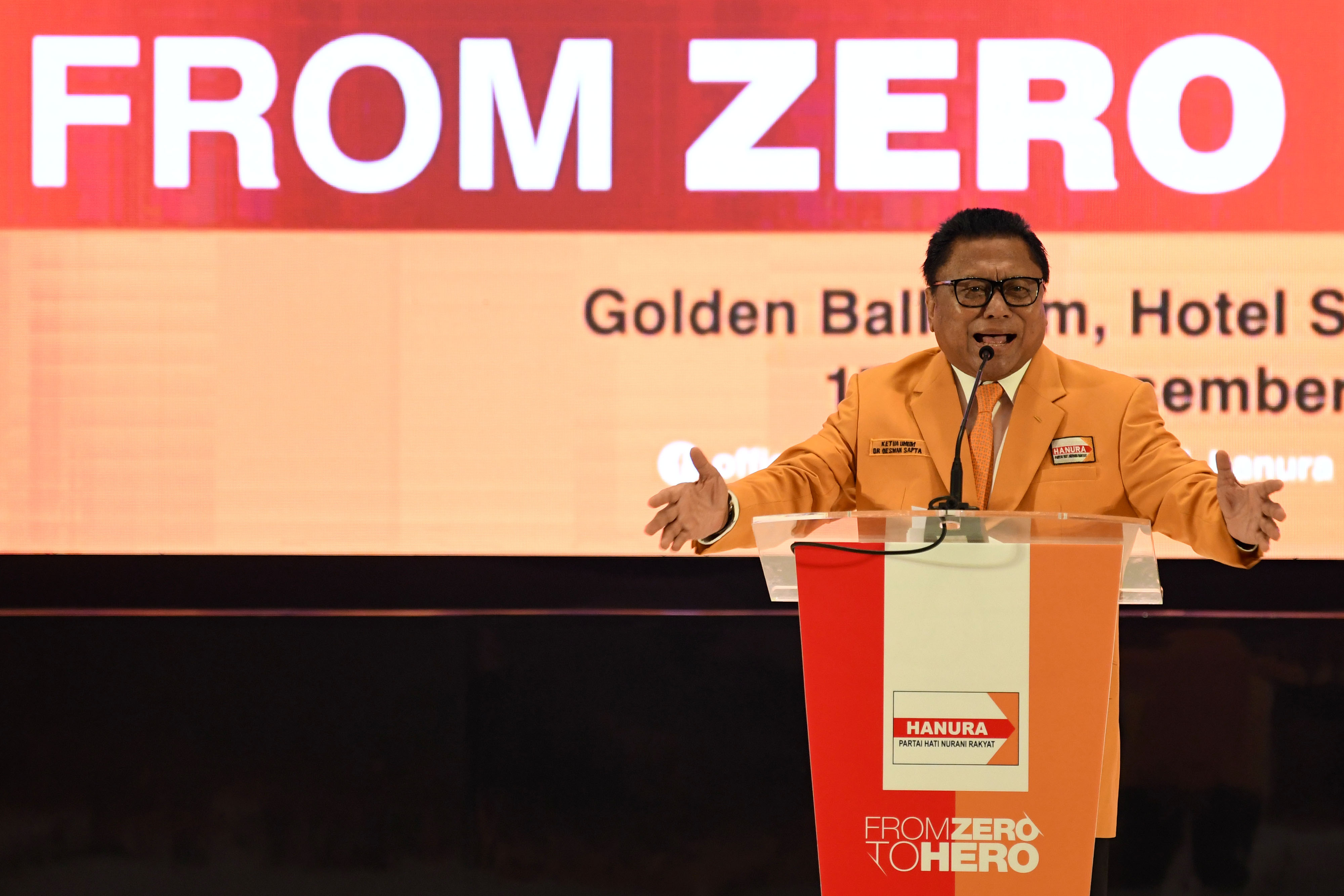 Ketua Umum Partai Hanura Oesman Sapta Odang 