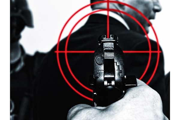 Ilustrasi penembakan