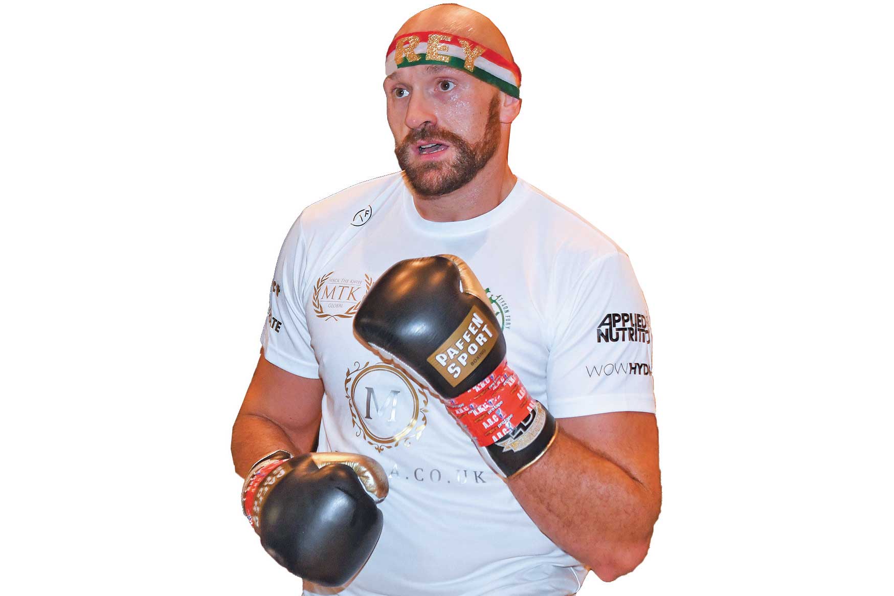 Petinju Inggris Tyson Fury 