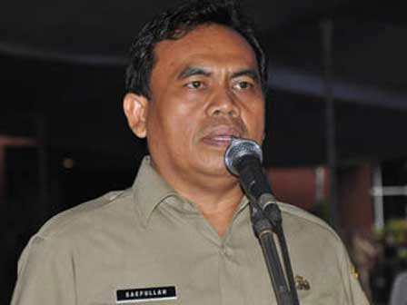 Sekretaris Daerah Pemprov DKI Jakarta Saefullah