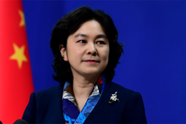 Juru bicara Kementerian Luar Negeri Hua Chunying 