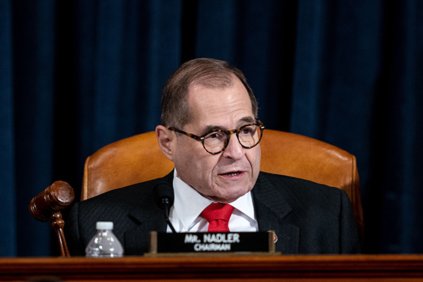 Ketua Komite Kehakiman DPR AS Jerrold Nadler